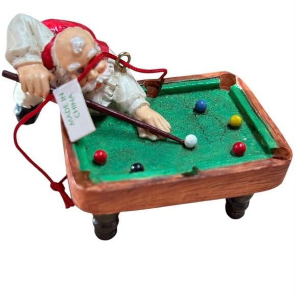 5 Santa Clause Christmas Tree Ornaments - Picture 3 of 6